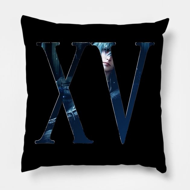 FFXV Noctis Pillow by 666hughes