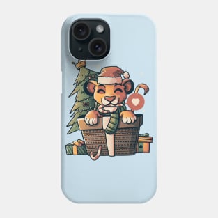 Lion Gift Cute Funny Christmas - Light Phone Case