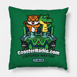 2022 CoasterRadio.com Listener Meetup! Pillow