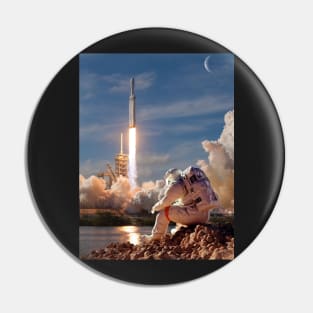 Astronaut Pin