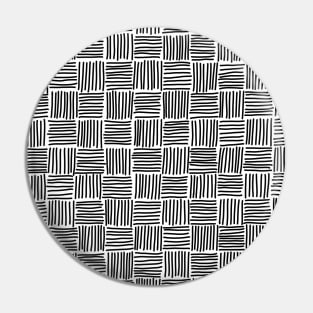 Interlacing of black stripes Pin