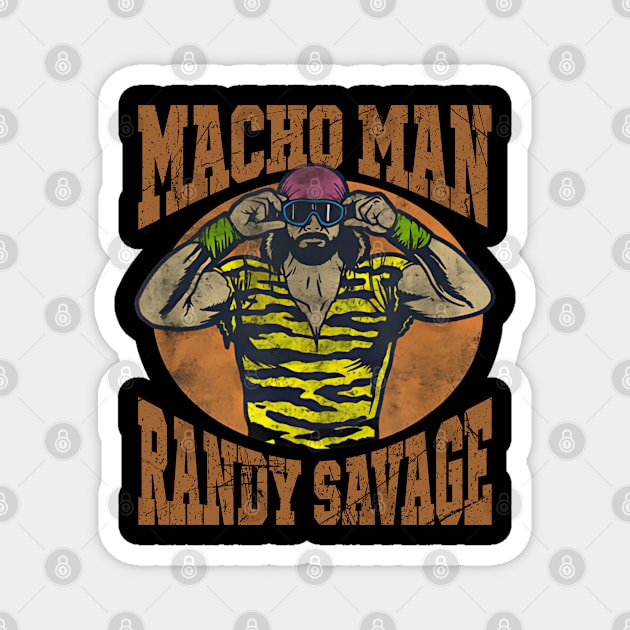 WWE Macho Man Magnet by Maskumambang