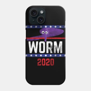 Magic Worm On A String Meme Purple Worm 2020 for President Phone Case