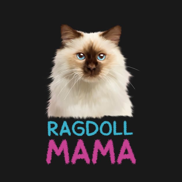 Ragdoll Mama, Love Ragdoll Cats, Cat Lover by dukito