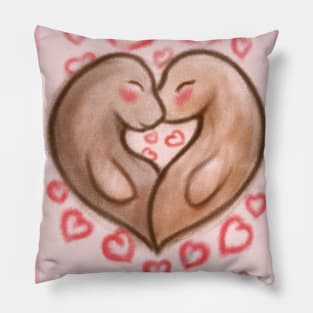 Love sea seals Pillow