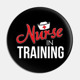 Cute Nurse In Training Nursing Student RN Pin