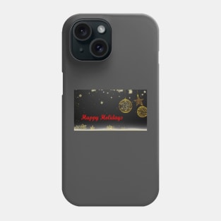 Christmas Greeting 3 Phone Case