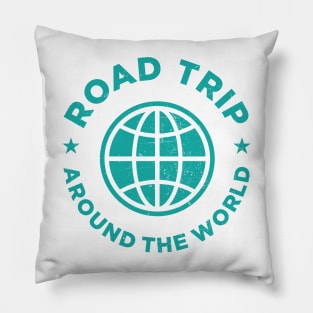 Road trip - Around the world Pillow