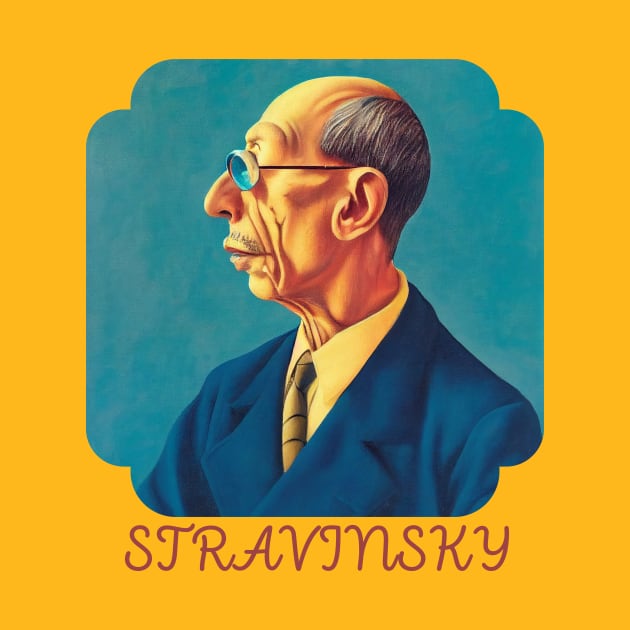 IGOR STRAVINSKY by Cryptilian