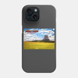 Devils Tower National Monument Phone Case