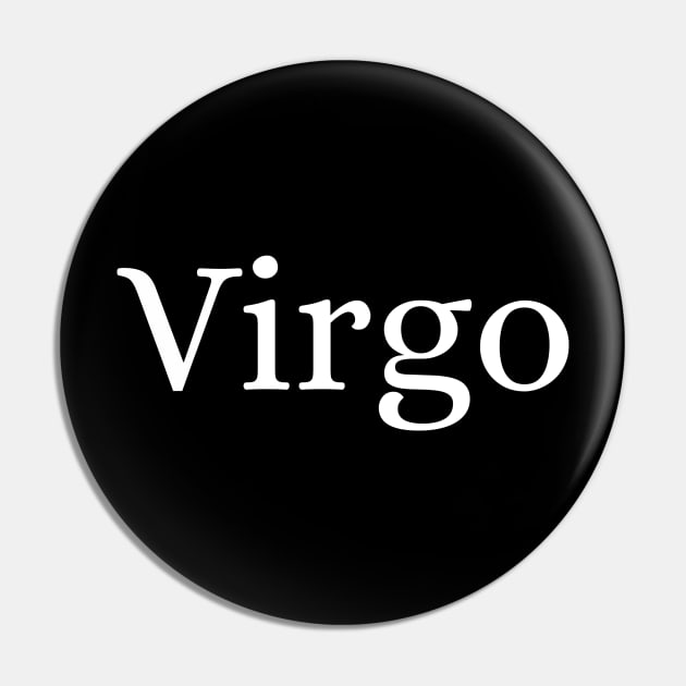 Virgo Pin by Des