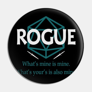 D&D Roque Pin