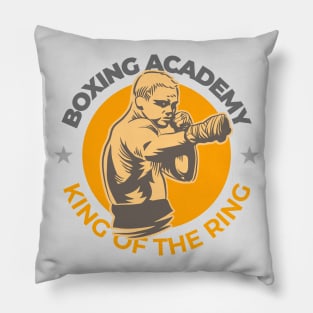 Boxing Academy | King Of The Ring Pillow