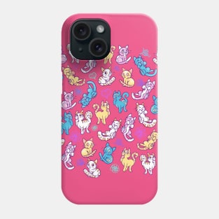 Colourful Cats Phone Case