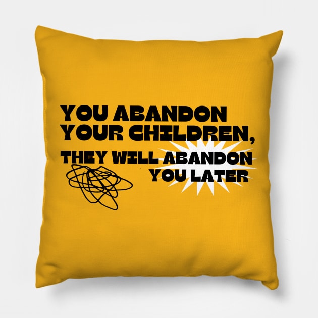 Your Children your tomorrow Pillow by Jackies FEC Store