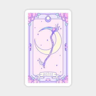 Justice - Pastel Tarot Deck Magnet