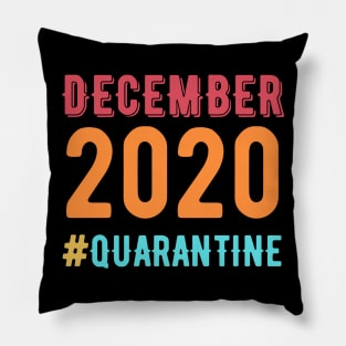 Quarantined Christmas December 2020 Pillow