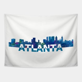 Atlanta Skyline Tapestry