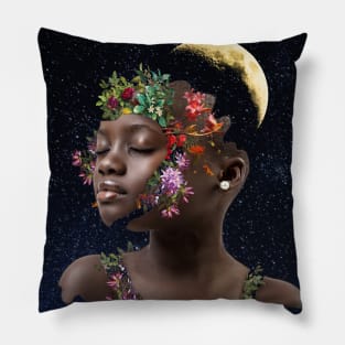 Moon Flower Pillow