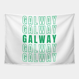 Galway- Irish Theme Design for St Patrick's Day 2024 Tapestry