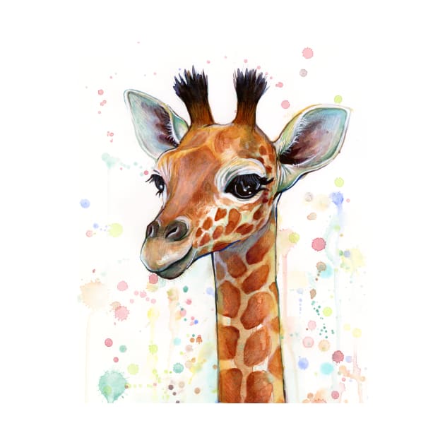 Baby Giraffe by Olechka