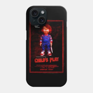 Child's Play Chucky Movie Poster Phone Case