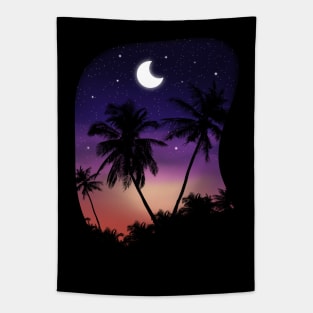 Tropical Sunset Tapestry