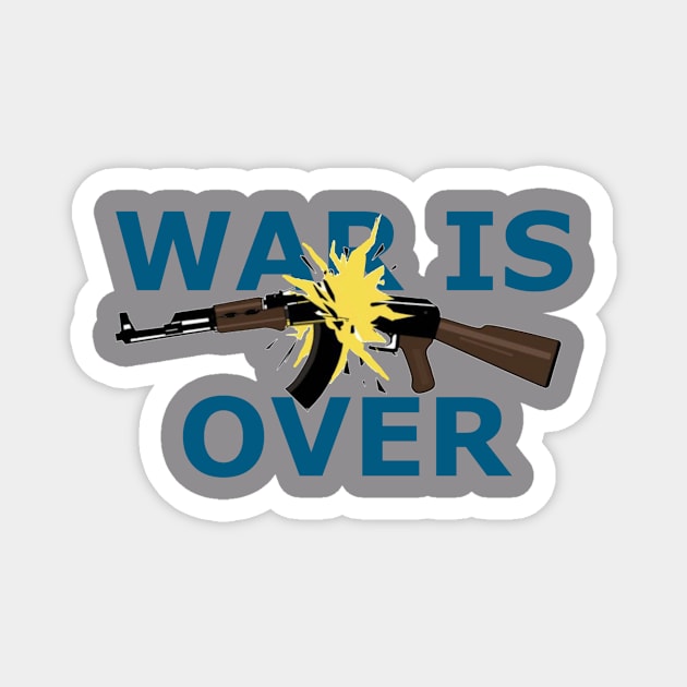 War is over Magnet by Localbydesign