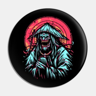 Japanese horror monk Pin