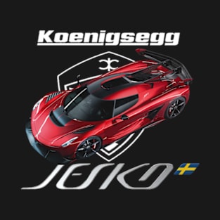 Koenigsegg Jesko Supercar Products T-Shirt