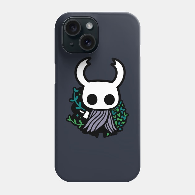 Hollow Knight The Knight Phone Case by mushopea