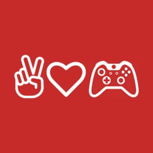 Peace Love Gaming T-Shirt