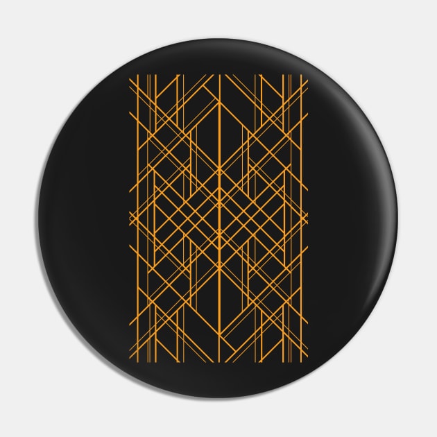 Art Deco Pattern Pin by Woah_Jonny