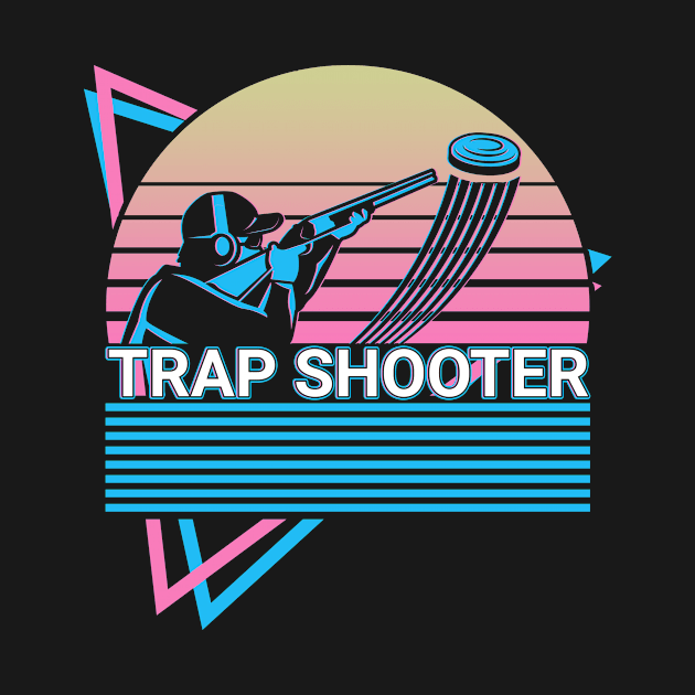 Trap Shooting Trap Shooter Retro Gift by Alex21