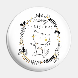 Meowy Christmas! Pin