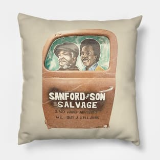 VINTAGE SANFORD WEE BUY AND SELL JUNK Pillow