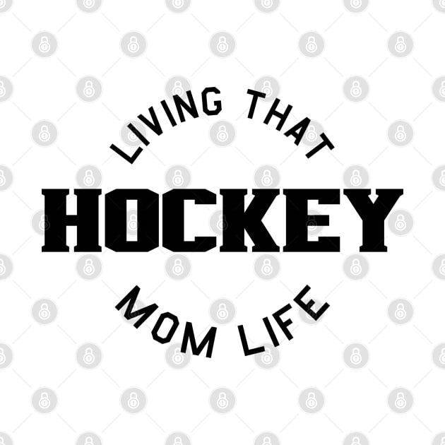 Hockey mom. Perfect present for mother dad father friend him or her by SerenityByAlex