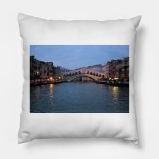 Venice ~Rialto Bridge Pillow