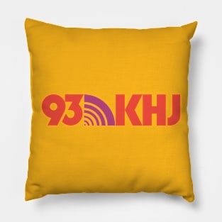93KHJ Logo Pillow