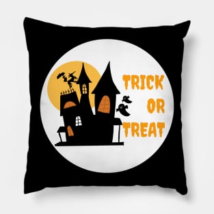 Halloween Spooky House Pillow