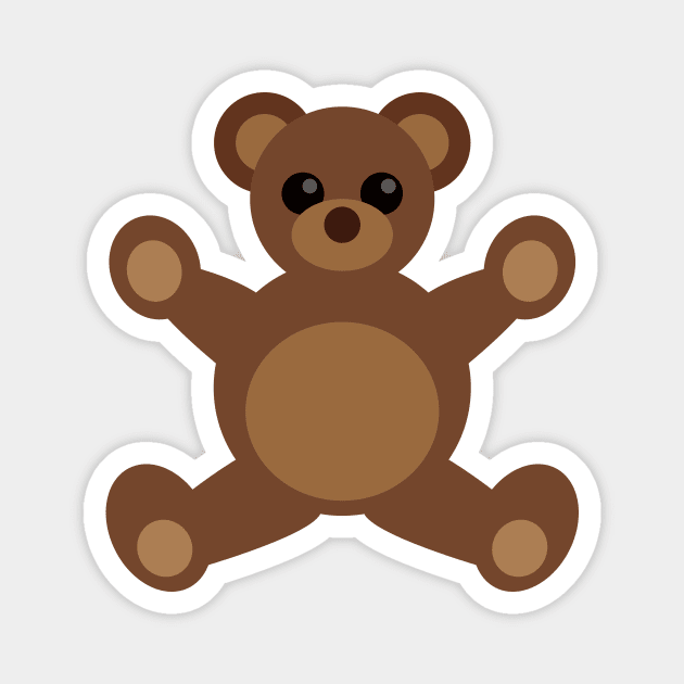 Free Hug Bear - Happy Magnet by SubRant