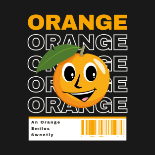 orange smile T-Shirt