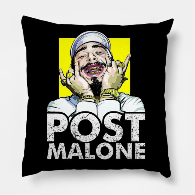 Post Malone Pillow by TheTwinfine