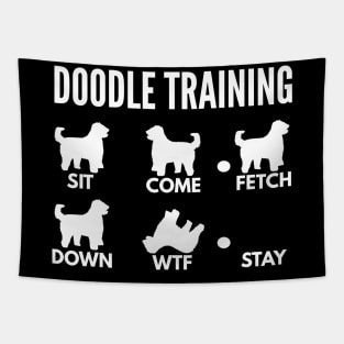 Doodle Training Goldendoodle Tricks Tapestry