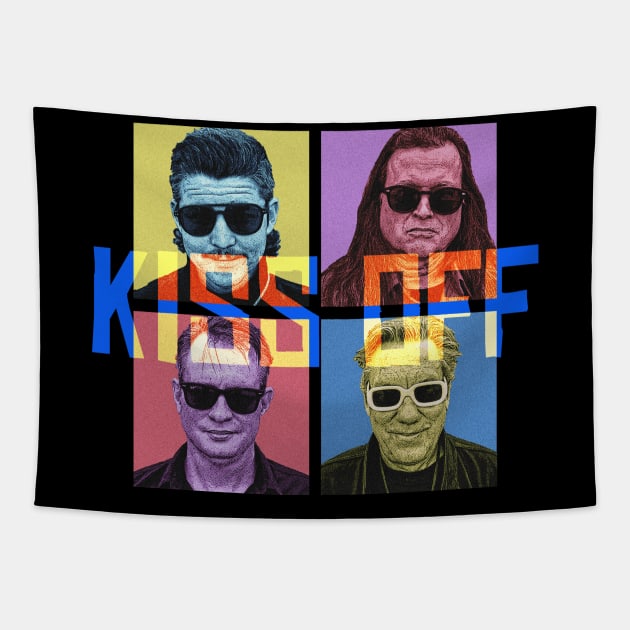 Violent Femmes Kiss Off Tapestry by RetroPandora