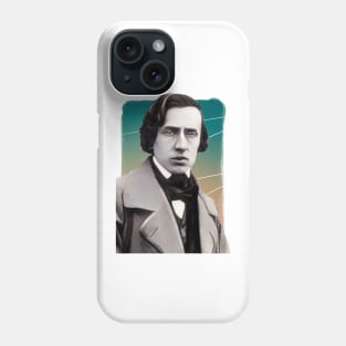 Polish Composer Frédéric Chopin illustration Phone Case