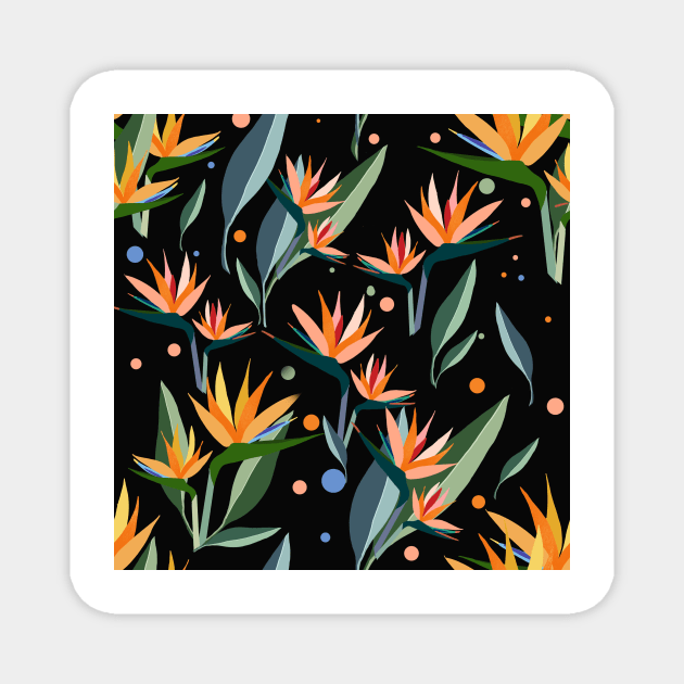 Bird of paradise . Magnet by atep