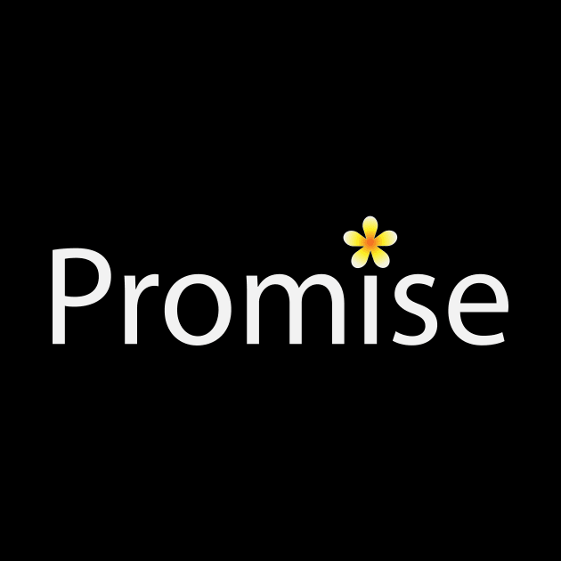 Promise artistic text design by BL4CK&WH1TE 