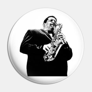 Cannonball Adderley Retro Pin