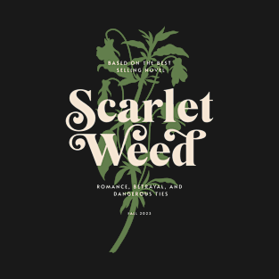 Scarlet Weed T-Shirt: Leaf Branch Graphic Tee T-Shirt